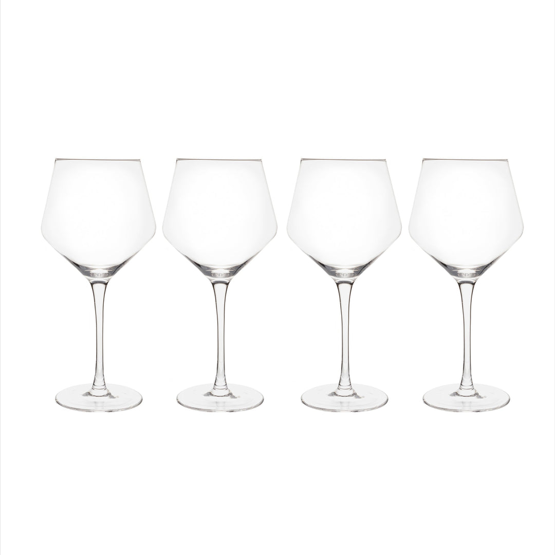 Set of 4 Red Wine Glasses - 23 Oz