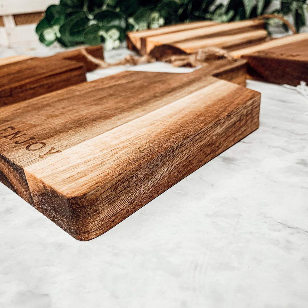 4 Charcuterie Boards | 8x4.5"