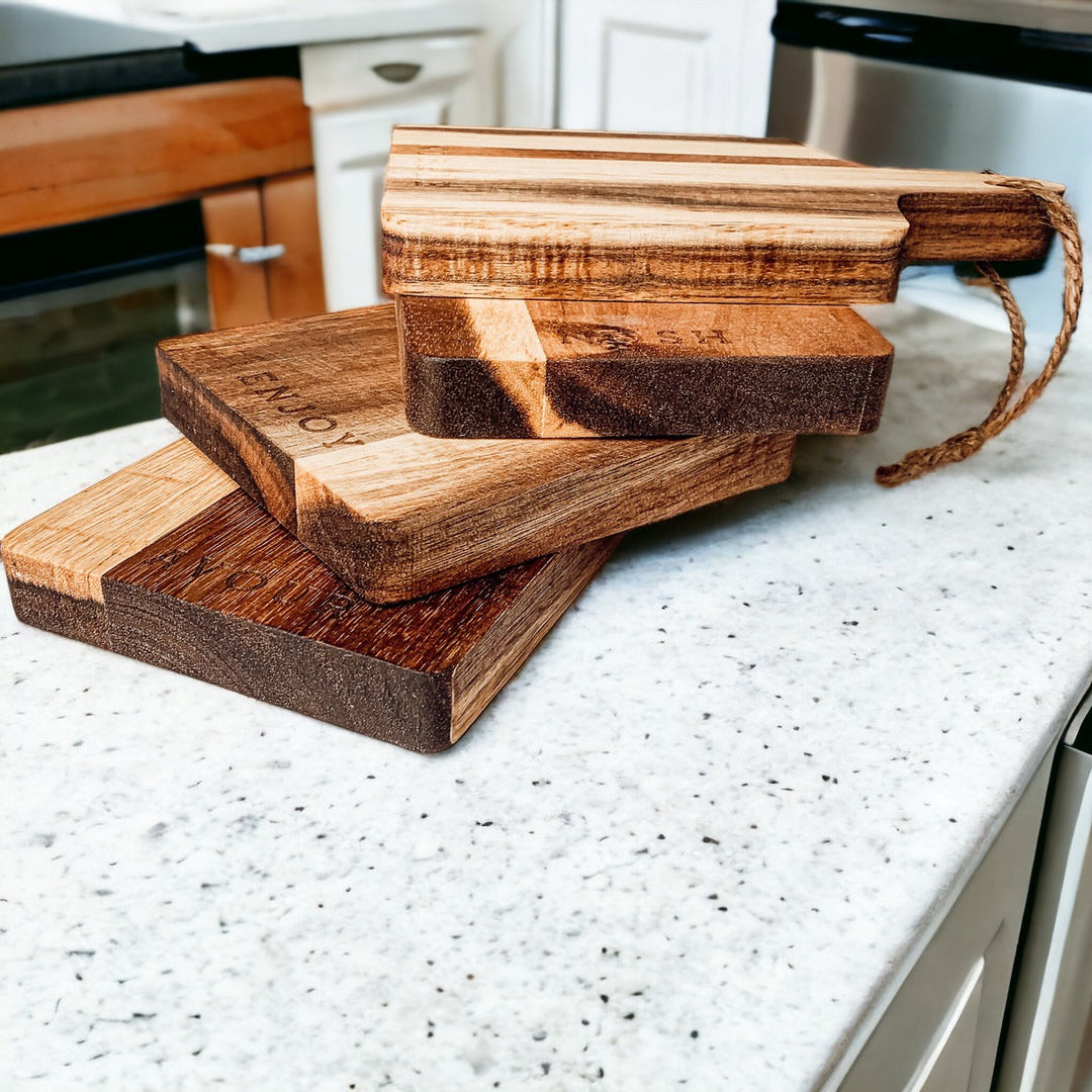 4 Charcuterie Boards | 8x4.5"