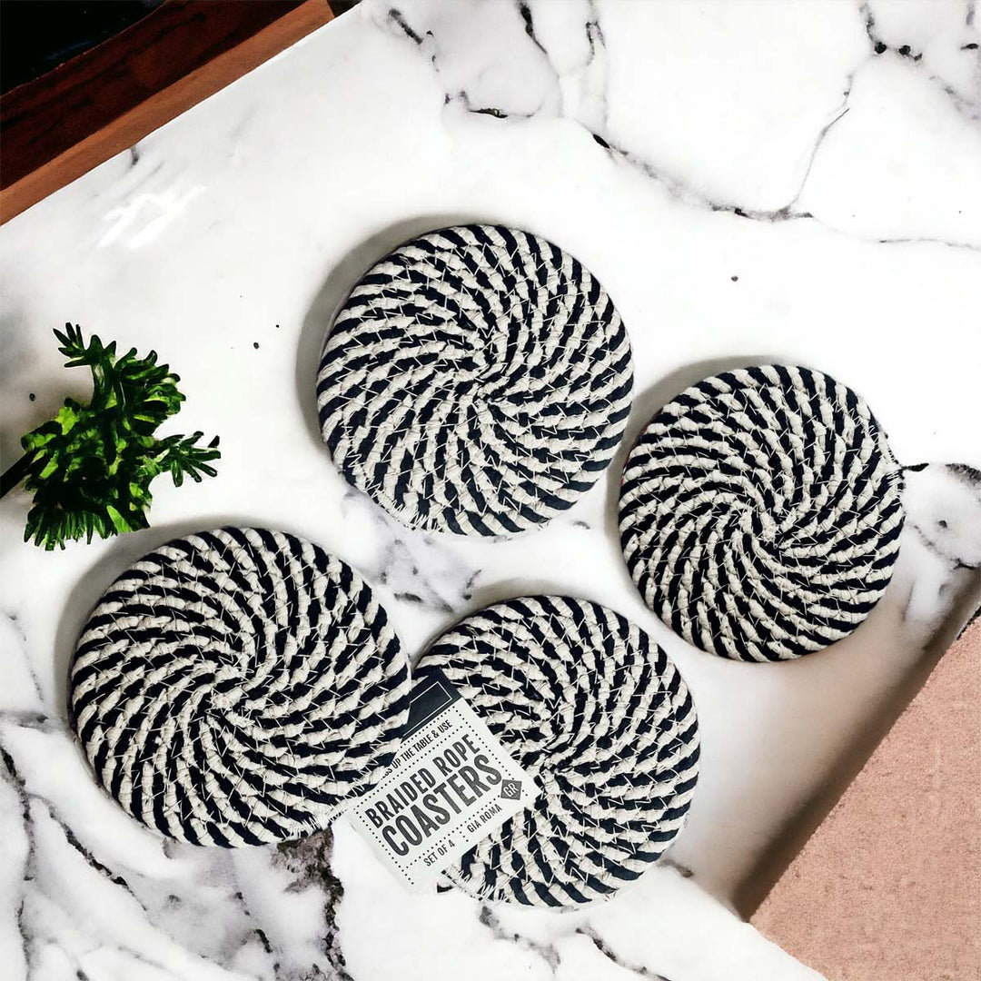 Braided Coaster 4pk