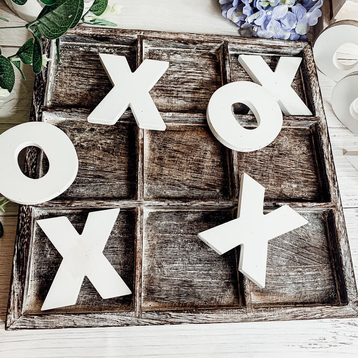 Rustic Tic Tac Toe