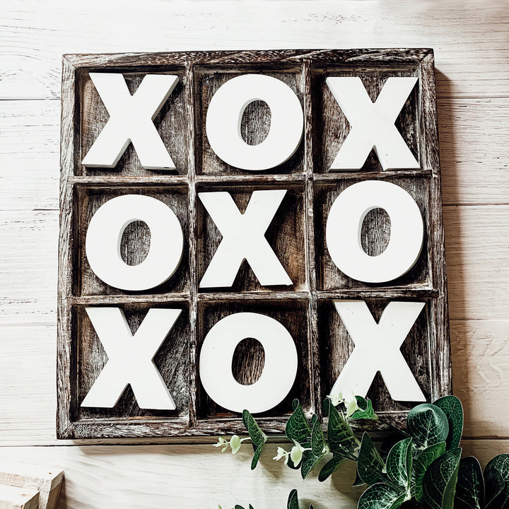 Rustic Tic Tac Toe