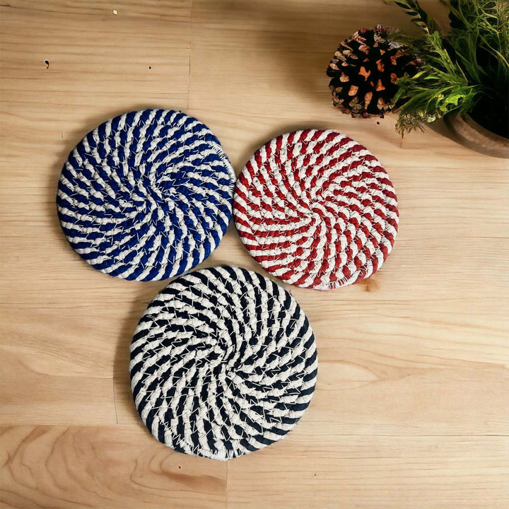 Braided Coaster 4pk