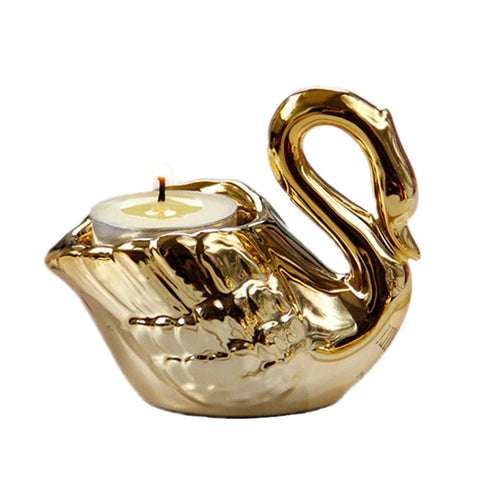 Bow Swan Candlestick