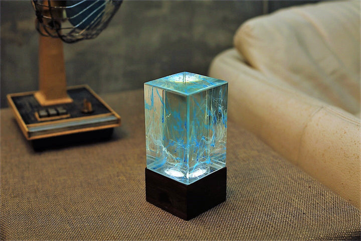 Resin table decor