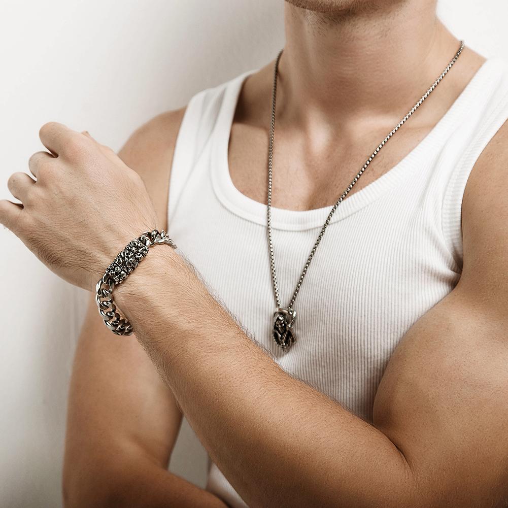 Skull Chain Bracelet