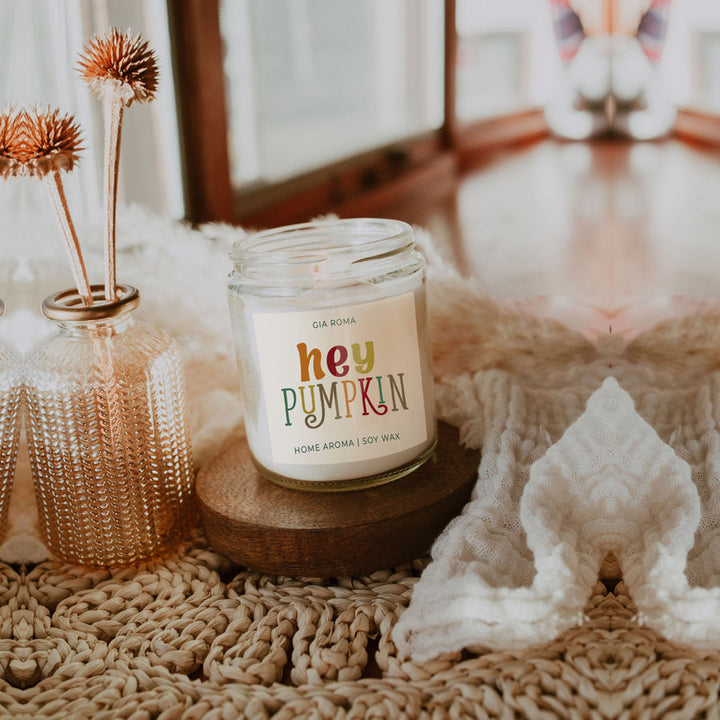 Baked Pumpkin Candle