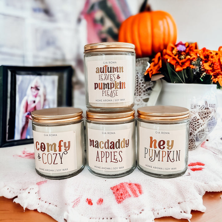 Baked Pumpkin Candle