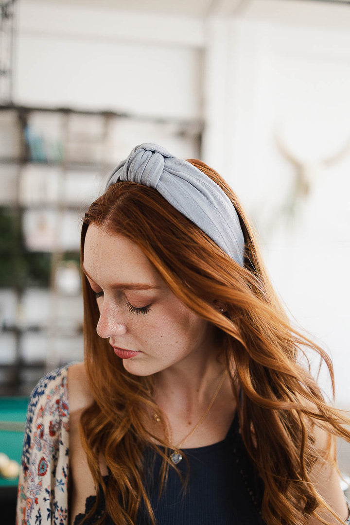 Wide Stripe Knot Headband