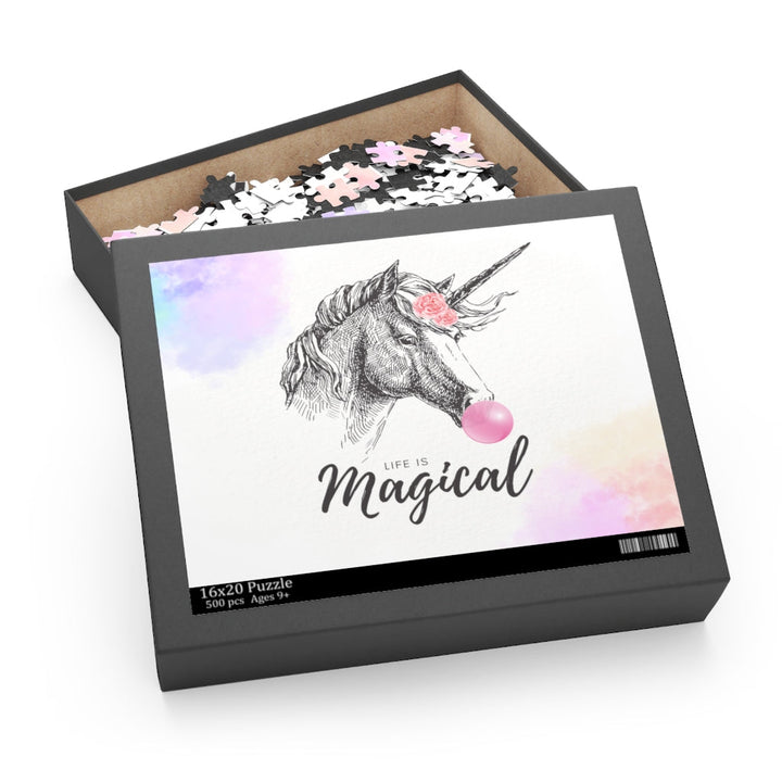 Unicorn Life is Magical Jigsaw Puzzle 500-Piece