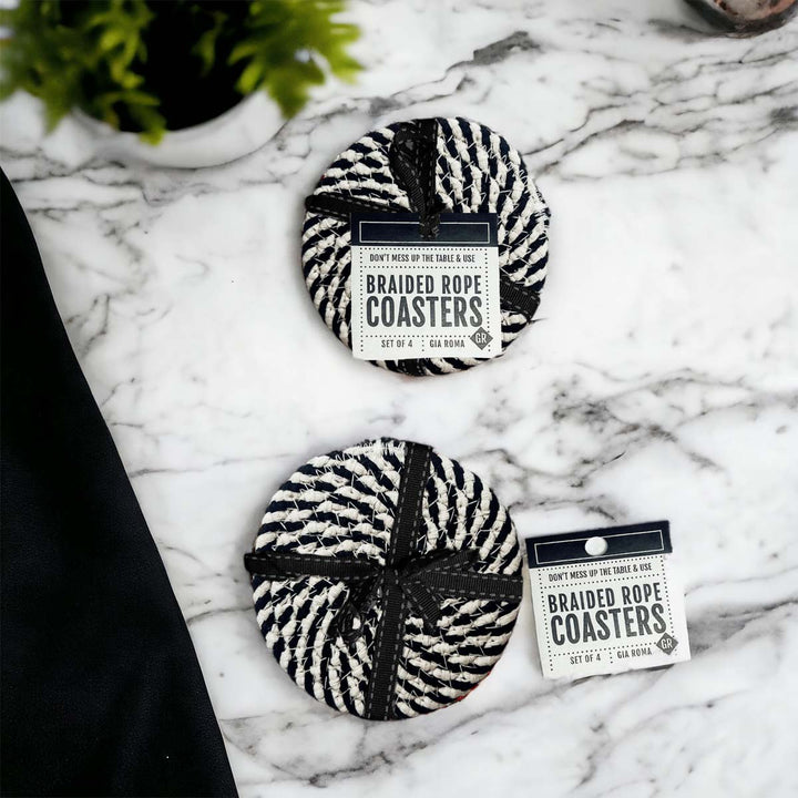 Braided Coaster 4pk