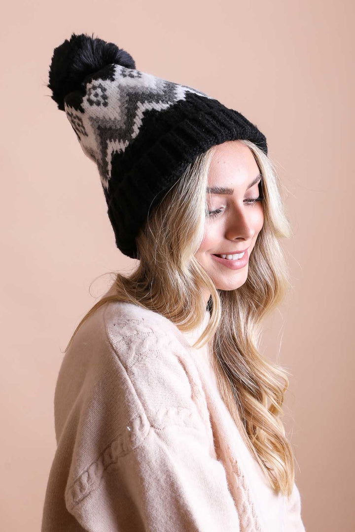 Classic Winter Pom Beanie