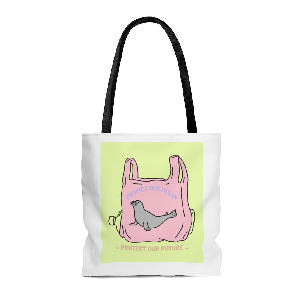 Save Earth Seal Edition Shopper Tote Bag - Medium