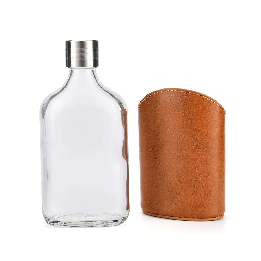 Glass Flask with Cap