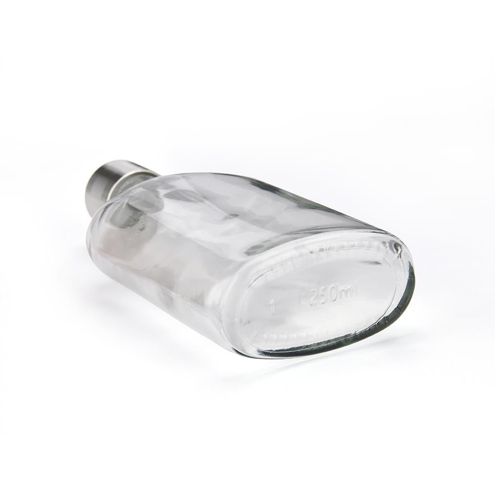 Glass Flask with Cap