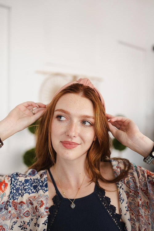 Wide Stripe Knot Headband